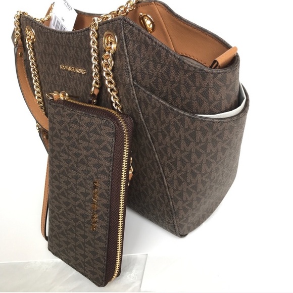 ✅SOLD OUT✅mk chain shoulder Tote set - Picture 2 of 8